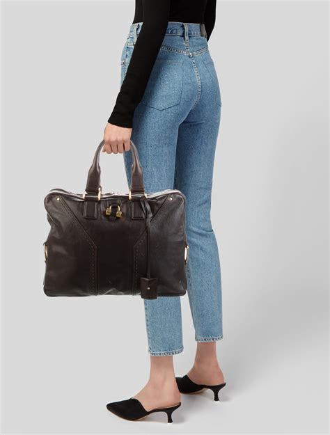 rive gauche ysl muse leather satchel|Yves Saint Laurent Muse Bag .